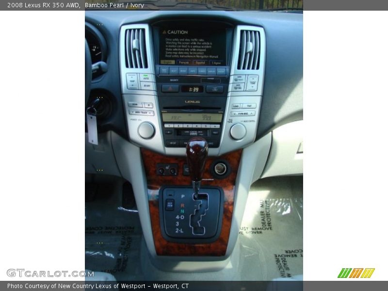 Bamboo Pearl / Ivory 2008 Lexus RX 350 AWD
