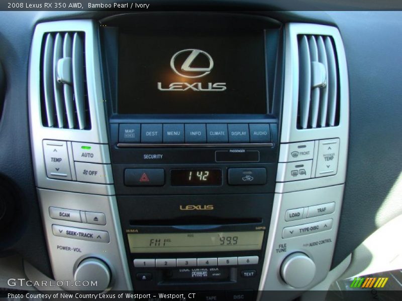 Bamboo Pearl / Ivory 2008 Lexus RX 350 AWD