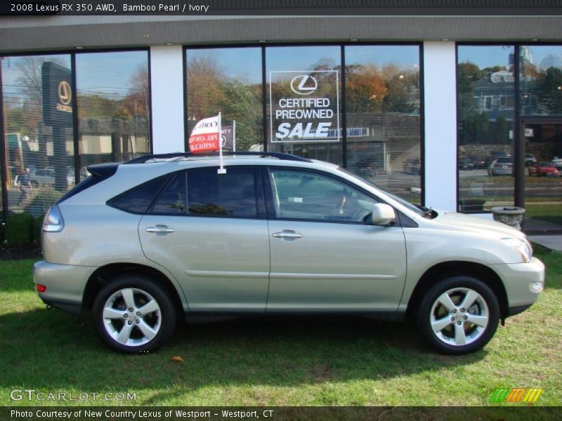 Bamboo Pearl / Ivory 2008 Lexus RX 350 AWD