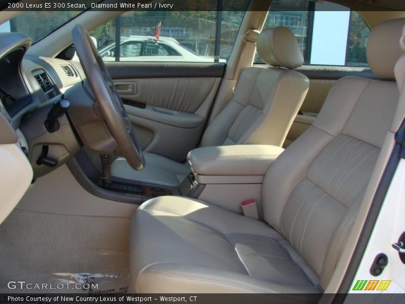 Diamond White Pearl / Ivory 2000 Lexus ES 300 Sedan