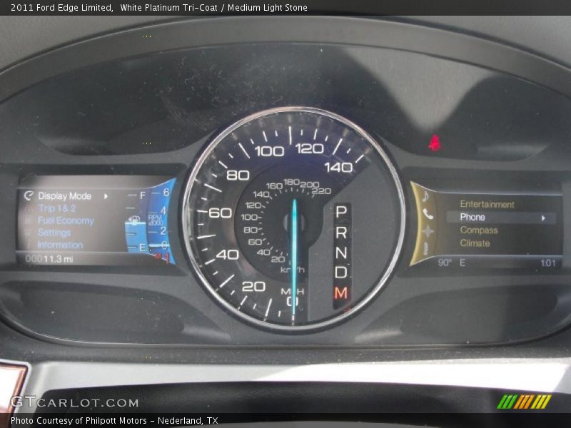  2011 Edge Limited Limited Gauges