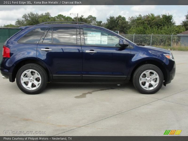  2011 Edge SEL Kona Blue Metallic