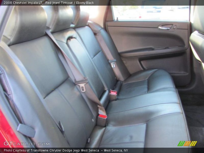 Red Jewel Tintcoat / Ebony Black 2008 Chevrolet Impala LT