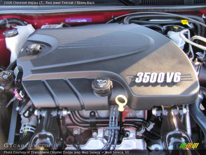 Red Jewel Tintcoat / Ebony Black 2008 Chevrolet Impala LT