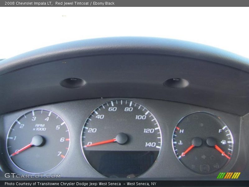 Red Jewel Tintcoat / Ebony Black 2008 Chevrolet Impala LT