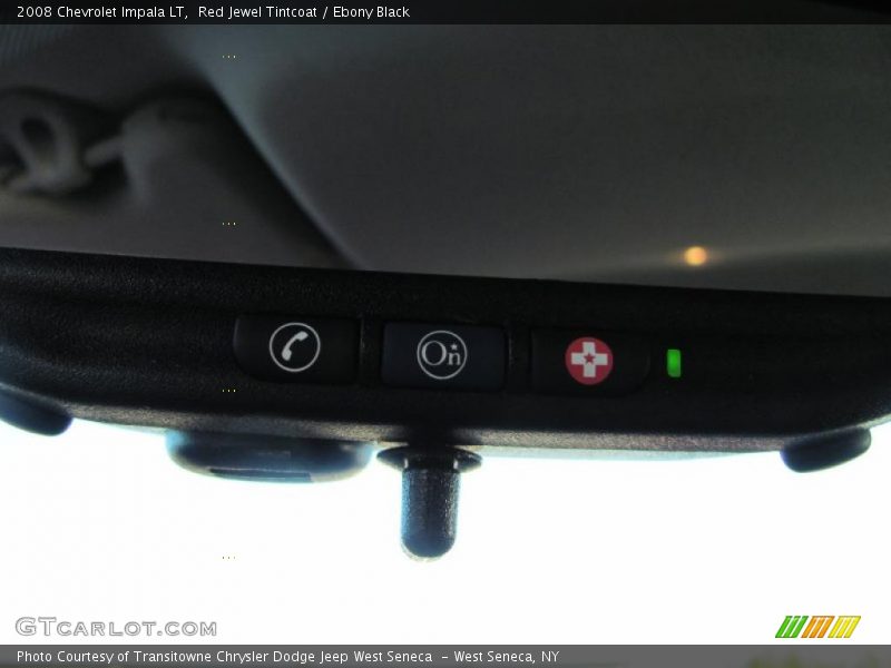 Red Jewel Tintcoat / Ebony Black 2008 Chevrolet Impala LT