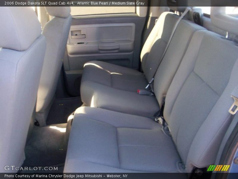 Atlantic Blue Pearl / Medium Slate Gray 2006 Dodge Dakota SLT Quad Cab 4x4