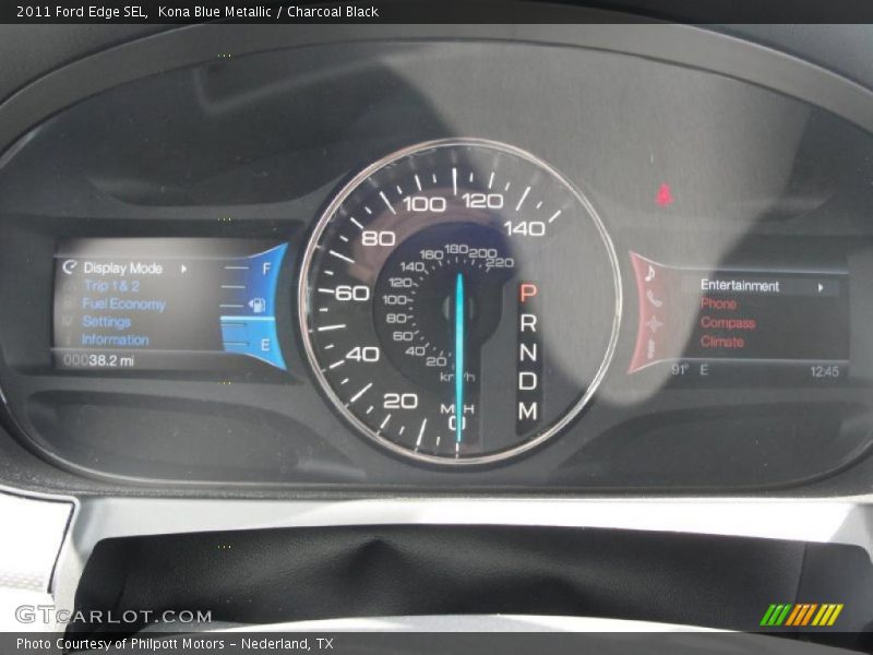  2011 Edge SEL SEL Gauges