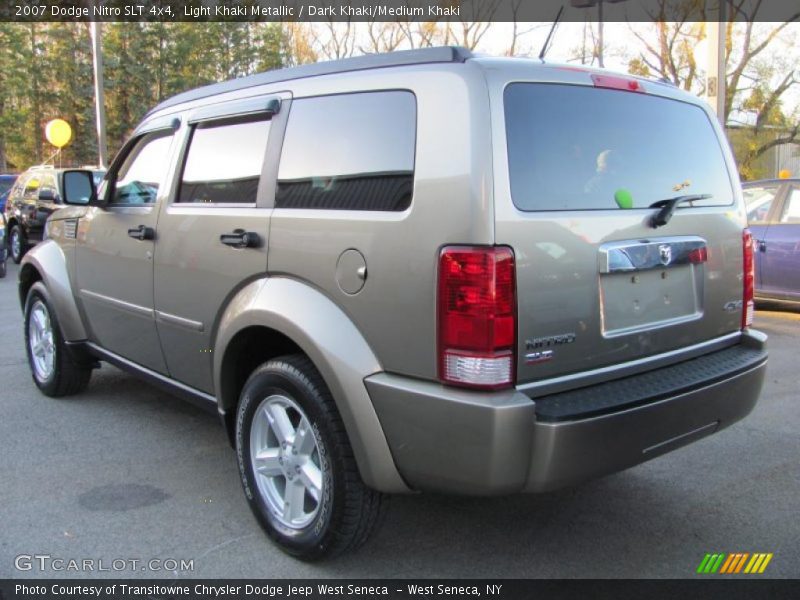 Light Khaki Metallic / Dark Khaki/Medium Khaki 2007 Dodge Nitro SLT 4x4