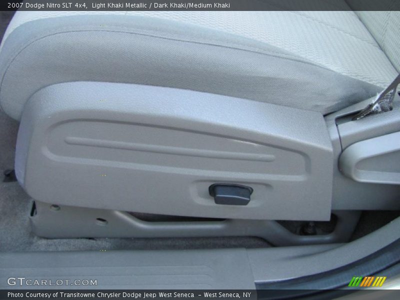 Light Khaki Metallic / Dark Khaki/Medium Khaki 2007 Dodge Nitro SLT 4x4