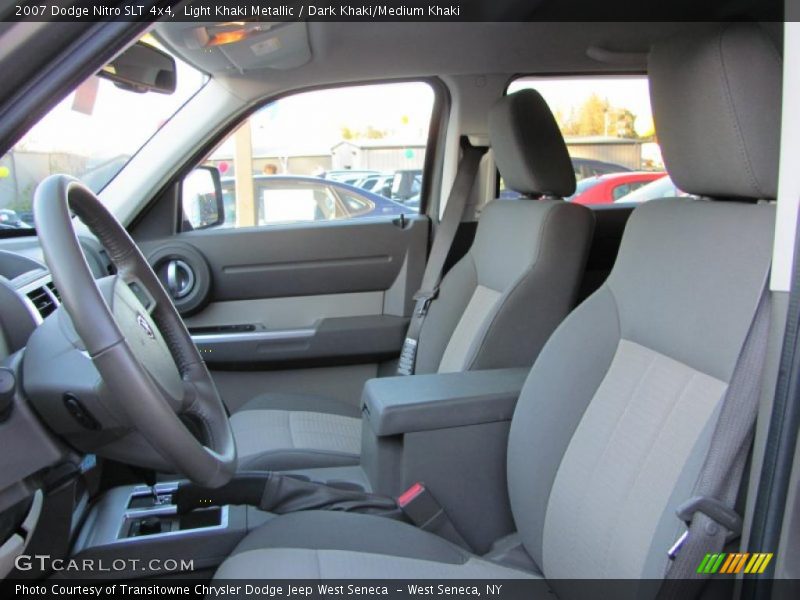 Light Khaki Metallic / Dark Khaki/Medium Khaki 2007 Dodge Nitro SLT 4x4