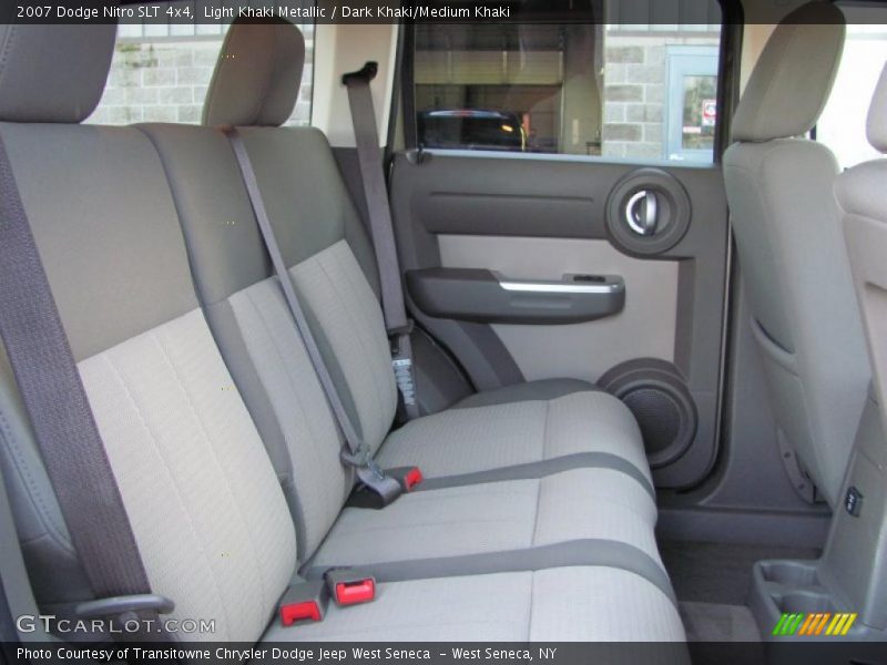 Light Khaki Metallic / Dark Khaki/Medium Khaki 2007 Dodge Nitro SLT 4x4