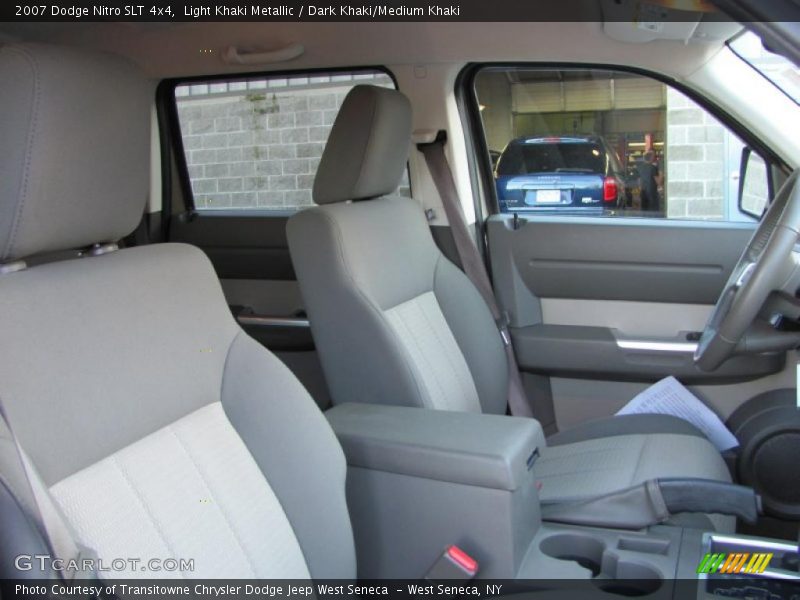 Light Khaki Metallic / Dark Khaki/Medium Khaki 2007 Dodge Nitro SLT 4x4