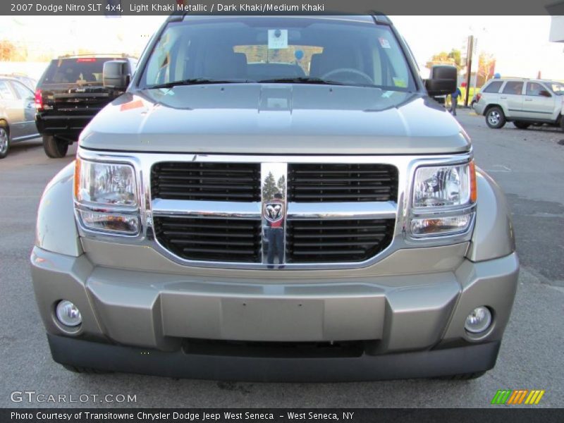 Light Khaki Metallic / Dark Khaki/Medium Khaki 2007 Dodge Nitro SLT 4x4