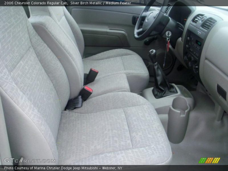  2006 Colorado Regular Cab Medium Pewter Interior