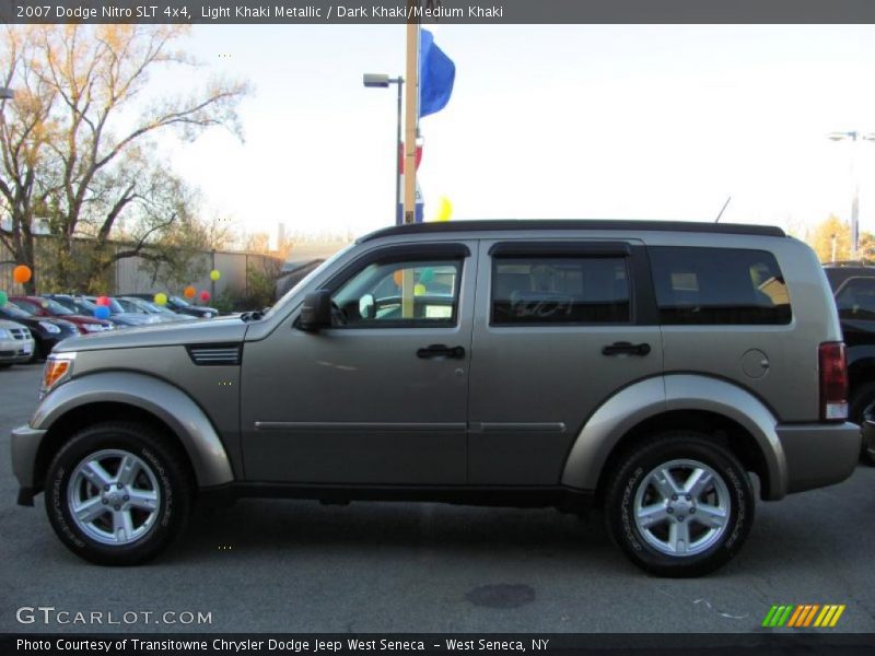 Light Khaki Metallic / Dark Khaki/Medium Khaki 2007 Dodge Nitro SLT 4x4