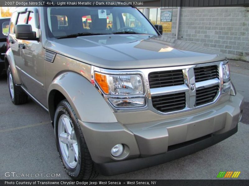 Light Khaki Metallic / Dark Khaki/Medium Khaki 2007 Dodge Nitro SLT 4x4