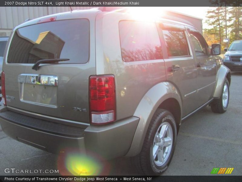 Light Khaki Metallic / Dark Khaki/Medium Khaki 2007 Dodge Nitro SLT 4x4