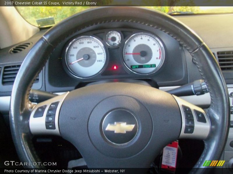 Victory Red / Ebony 2007 Chevrolet Cobalt SS Coupe