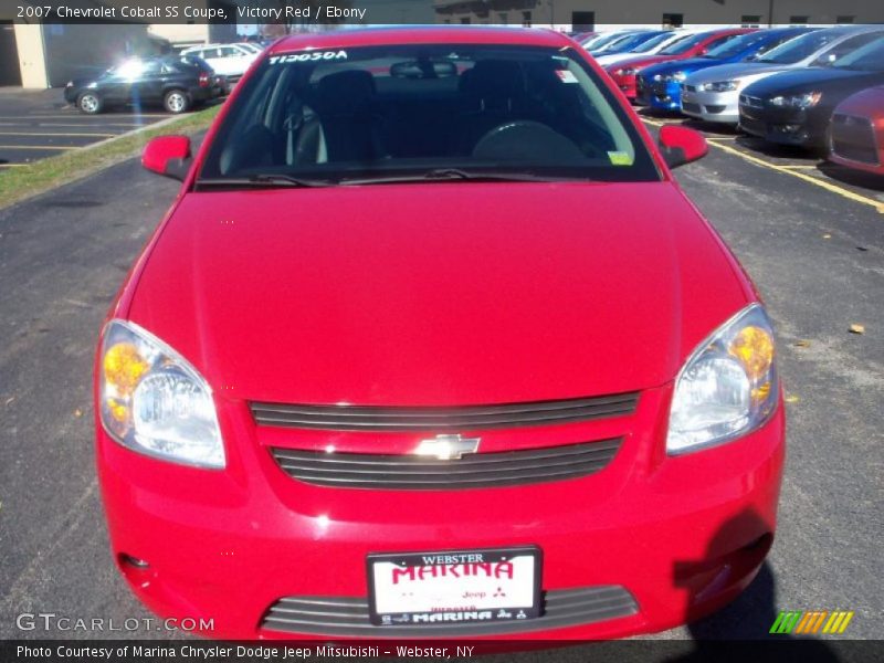 Victory Red / Ebony 2007 Chevrolet Cobalt SS Coupe