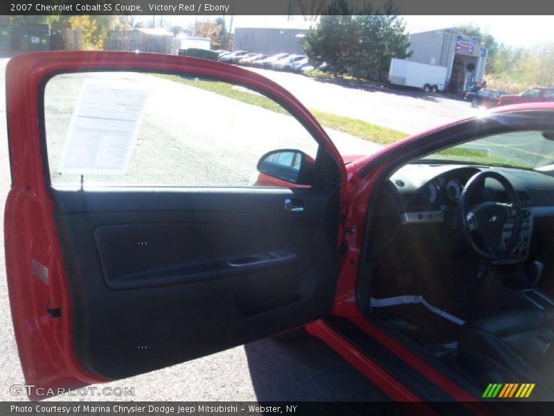 Victory Red / Ebony 2007 Chevrolet Cobalt SS Coupe