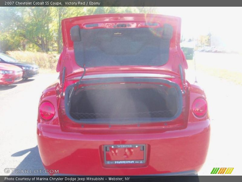Victory Red / Ebony 2007 Chevrolet Cobalt SS Coupe