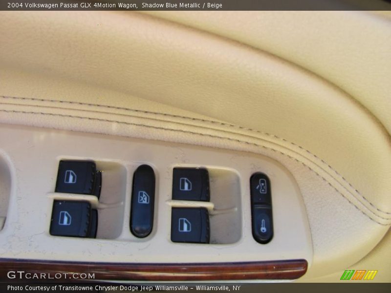 Shadow Blue Metallic / Beige 2004 Volkswagen Passat GLX 4Motion Wagon