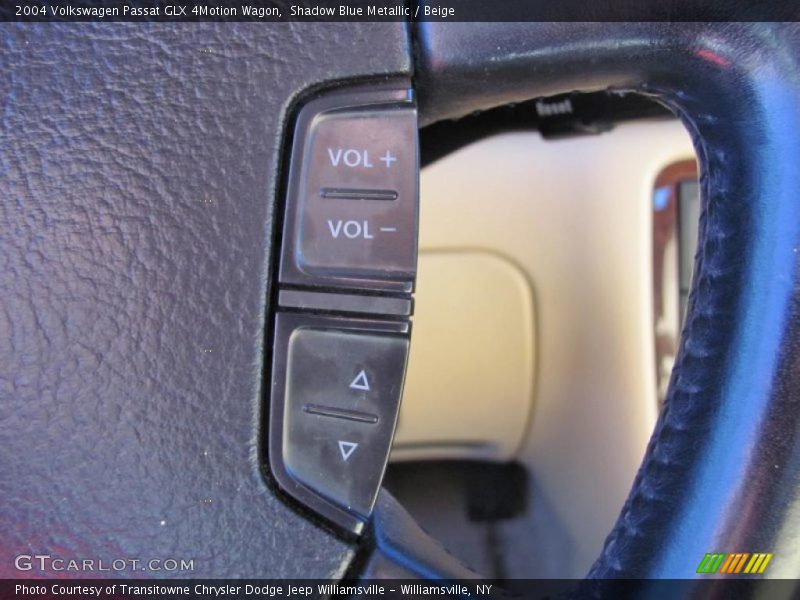 Shadow Blue Metallic / Beige 2004 Volkswagen Passat GLX 4Motion Wagon