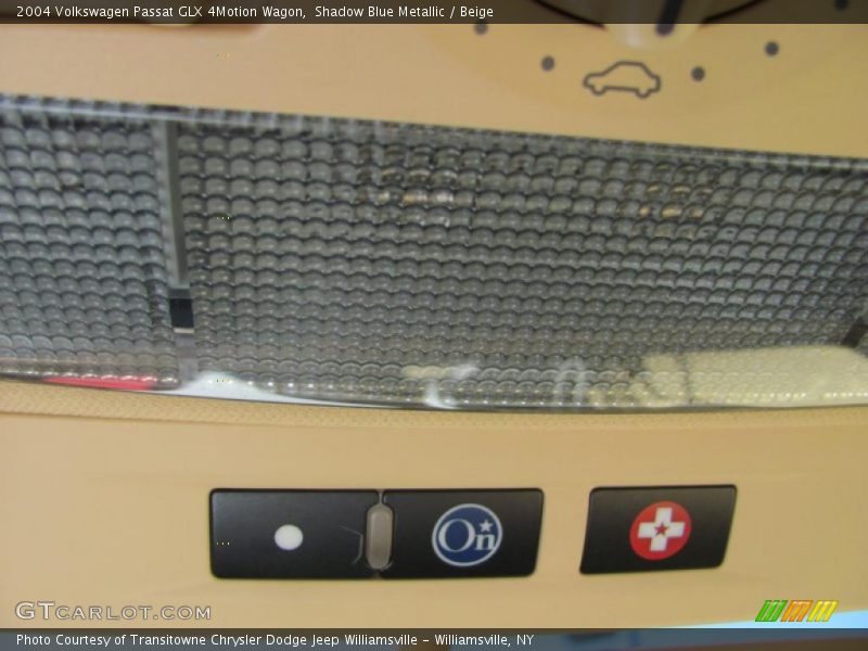 Shadow Blue Metallic / Beige 2004 Volkswagen Passat GLX 4Motion Wagon