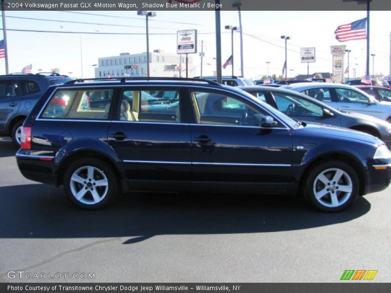 Shadow Blue Metallic / Beige 2004 Volkswagen Passat GLX 4Motion Wagon