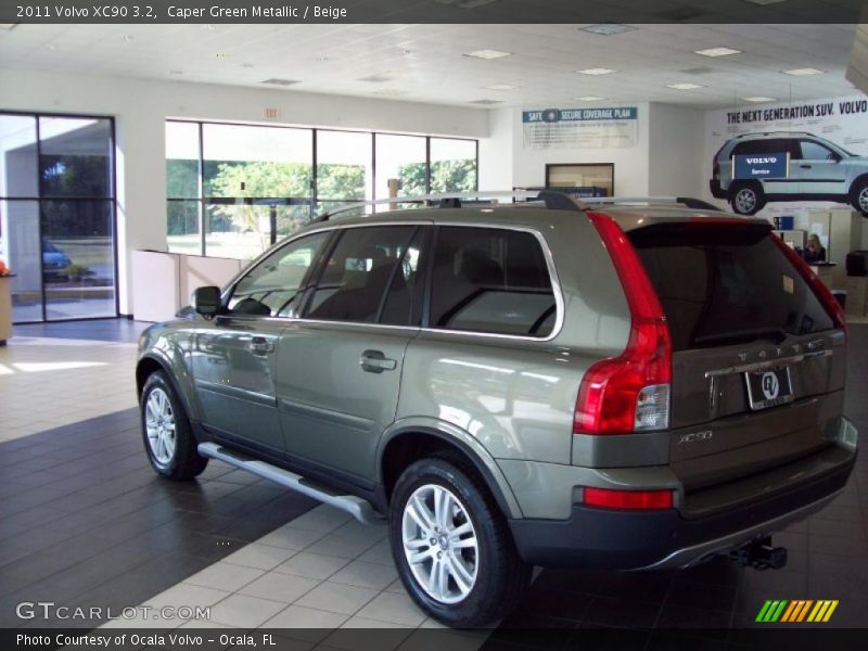 Caper Green Metallic / Beige 2011 Volvo XC90 3.2