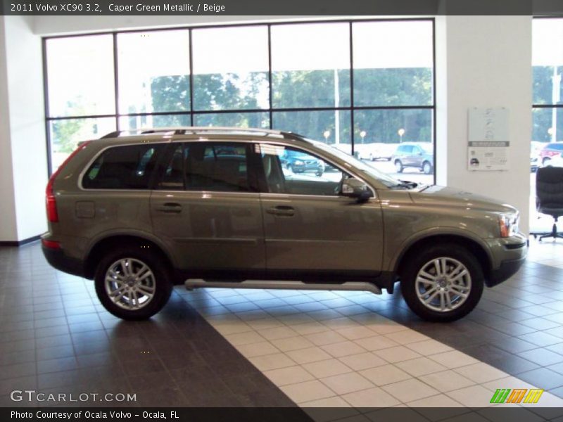 Caper Green Metallic / Beige 2011 Volvo XC90 3.2