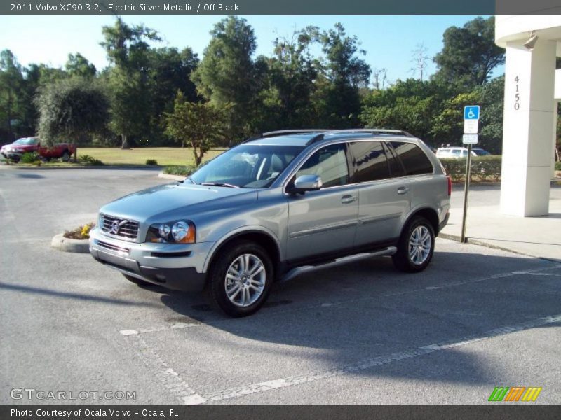 Electric Silver Metallic / Off Black 2011 Volvo XC90 3.2