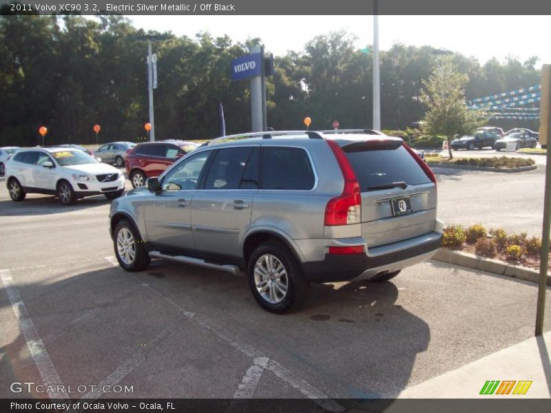 Electric Silver Metallic / Off Black 2011 Volvo XC90 3.2