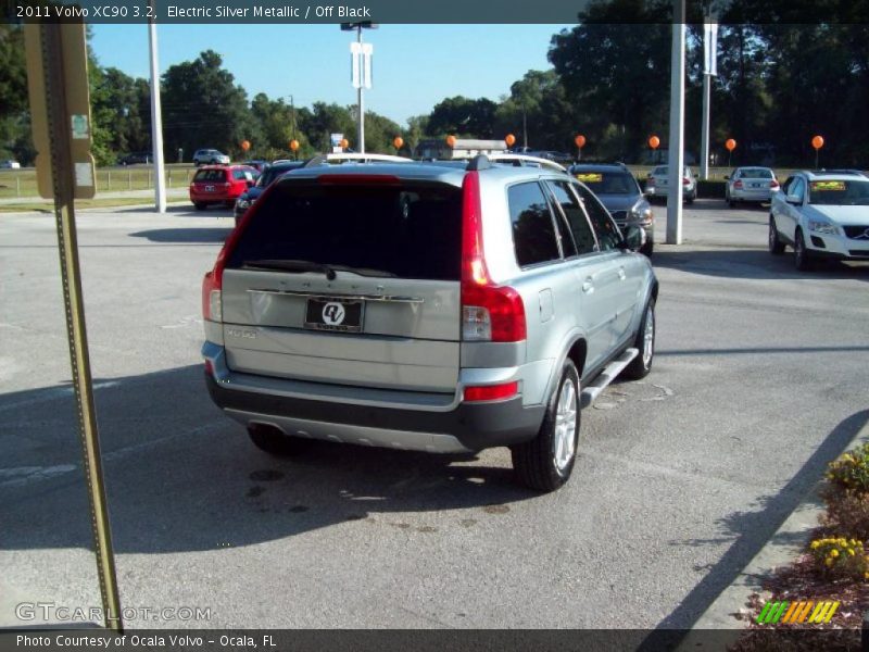 Electric Silver Metallic / Off Black 2011 Volvo XC90 3.2