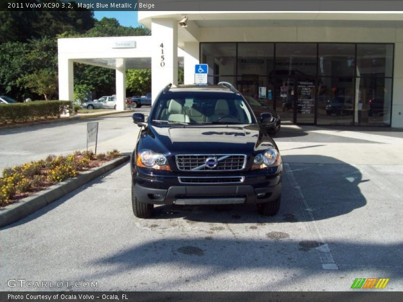 Magic Blue Metallic / Beige 2011 Volvo XC90 3.2