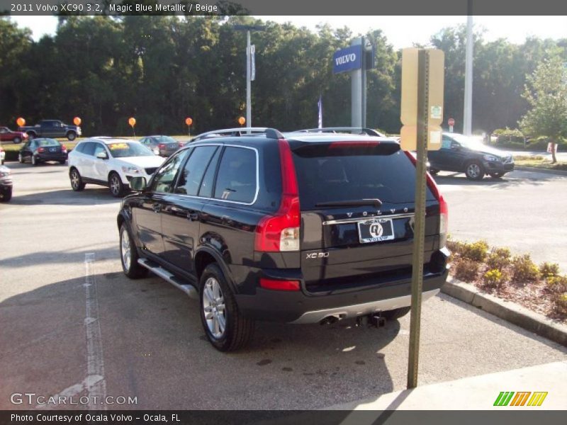 Magic Blue Metallic / Beige 2011 Volvo XC90 3.2