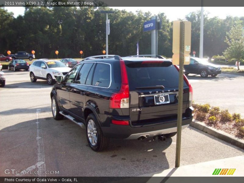 Magic Blue Metallic / Beige 2011 Volvo XC90 3.2