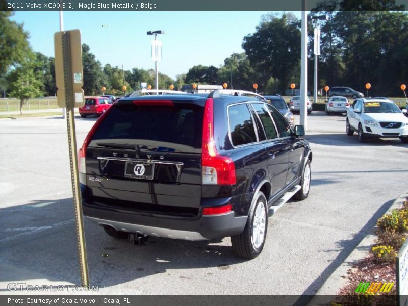 Magic Blue Metallic / Beige 2011 Volvo XC90 3.2