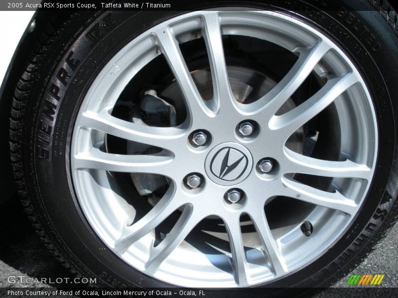 Taffeta White / Titanium 2005 Acura RSX Sports Coupe