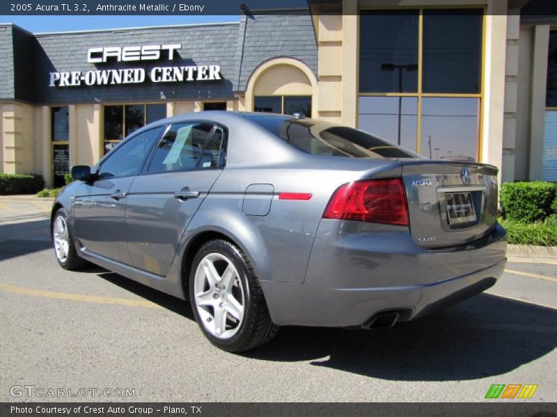 Anthracite Metallic / Ebony 2005 Acura TL 3.2