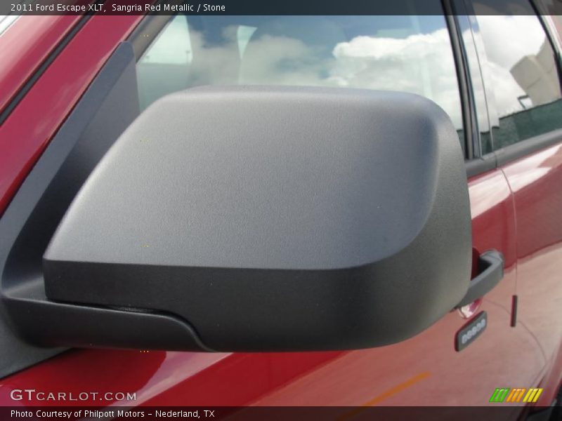 Sangria Red Metallic / Stone 2011 Ford Escape XLT