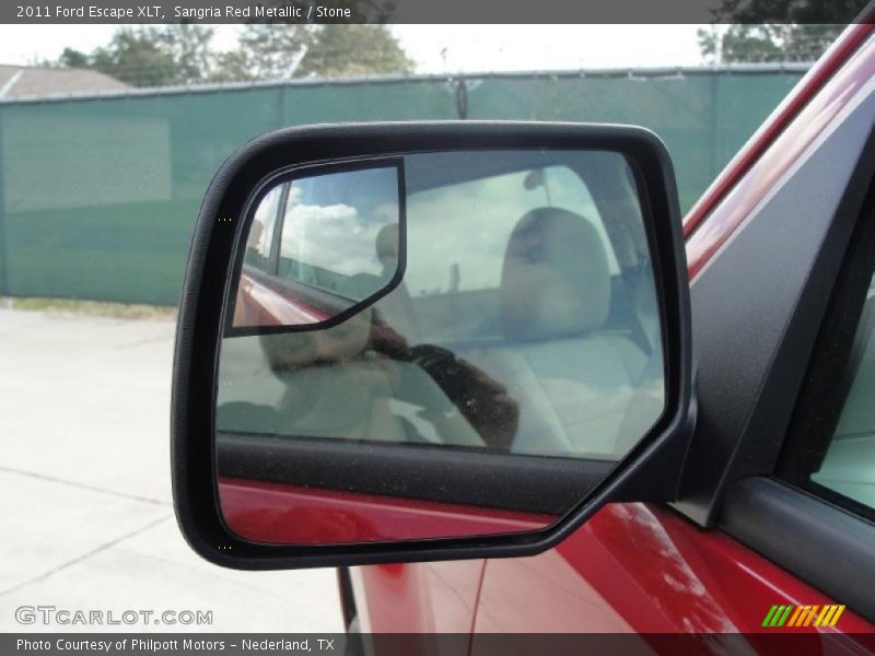 Sangria Red Metallic / Stone 2011 Ford Escape XLT