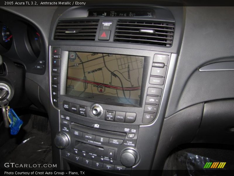 Anthracite Metallic / Ebony 2005 Acura TL 3.2