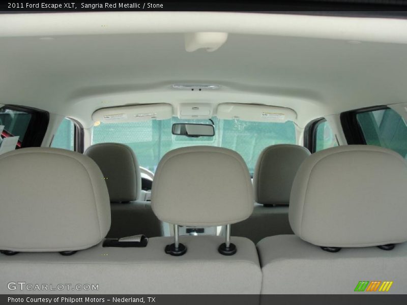 Sangria Red Metallic / Stone 2011 Ford Escape XLT