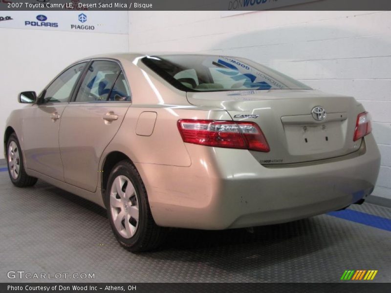 Desert Sand Mica / Bisque 2007 Toyota Camry LE