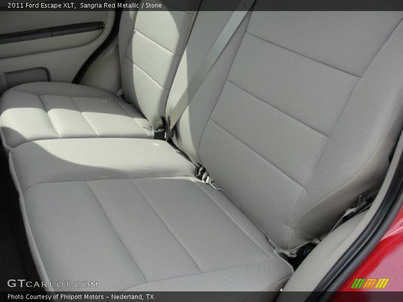 Sangria Red Metallic / Stone 2011 Ford Escape XLT