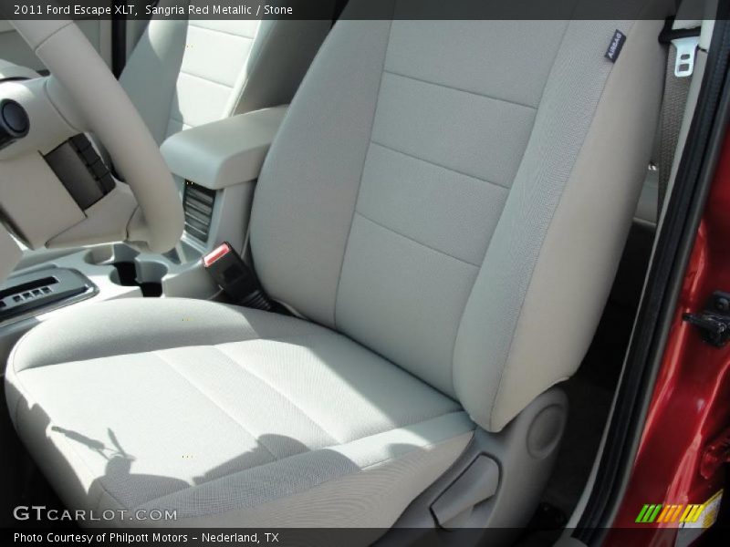 Sangria Red Metallic / Stone 2011 Ford Escape XLT