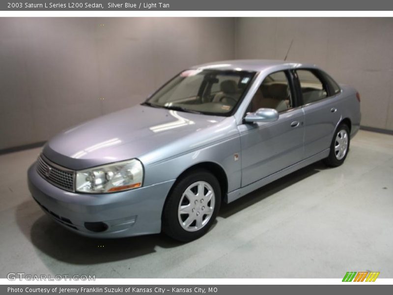 Silver Blue / Light Tan 2003 Saturn L Series L200 Sedan
