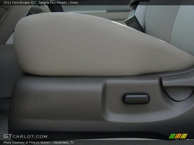 Sangria Red Metallic / Stone 2011 Ford Escape XLT